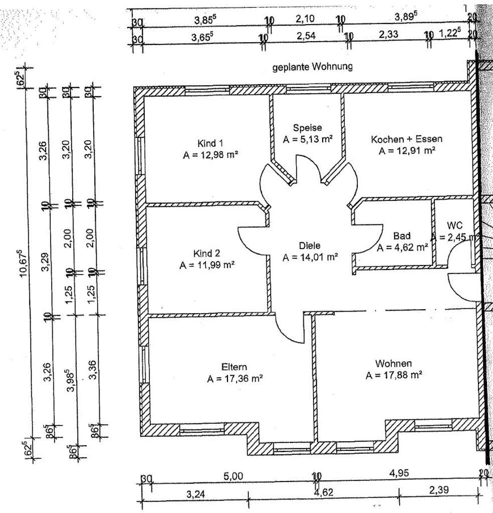 Immobilie in Holzheim - Wohnen in Holzheim - 98 Quadratmeter Wohnfläche

 - Bild 2