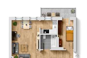 *Reserviert* Ruhig, vermietet, Kreuzberg | 2-Zimmer-Albauwohnung mit Balkon – Hornstraße 18, 10963 Kreuzberg, Berlin – Vorschaubild 16