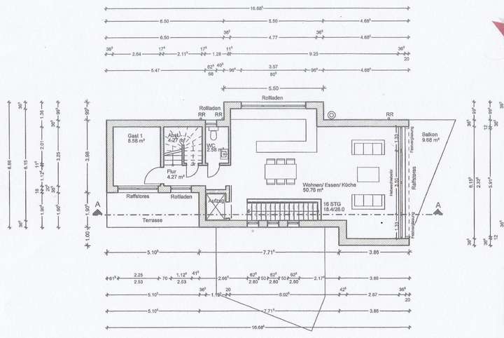 Grundriss Obergeschoss
