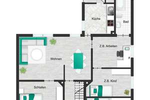LORENZ-Angebot in WAT: Sehr zentral. Freist. 2-Fam.-Altbau. Größtenteils modernisiert. Ca.205 m² Wfl – Die vollständige Adresse der Immobilie erhältst du vom Anbieter., 44866 Wattenscheid-Mitte, Bochum – Vorschaubild 75