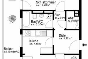 AIGNER- Hochwertig sanierte 2-Zimmer-Wohnung zur Selbstnutzung oder als Kapitalanlage in Bogenhausen – München – Vorschaubild 9