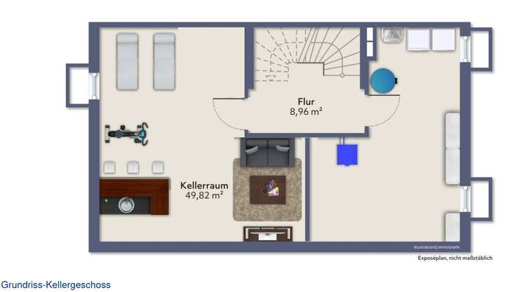 Grundriss Keller