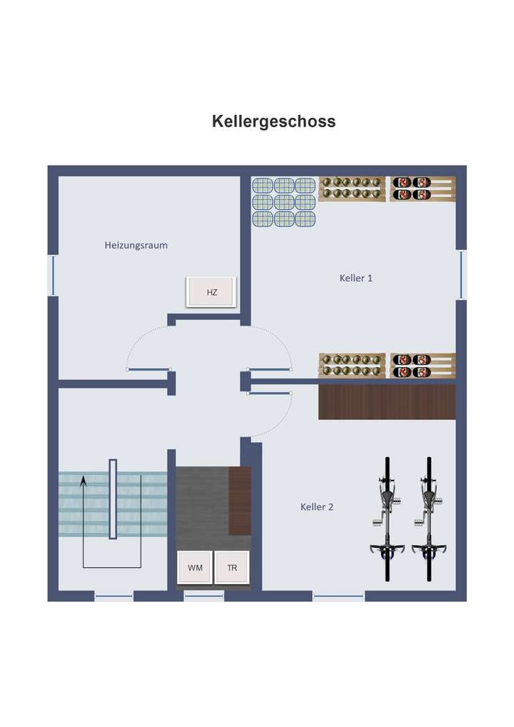 Grundriss Keller