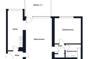 Kapitalanleger aufgepasst: 2-Zimmer-EG-Wohnung mit Balkon & TG-Stellplatz in Münster-Gievenbeck – Die vollständige Adresse der Immobilie erhältst du vom Anbieter., 48161 Gievenbeck, Münster – Vorschaubild 9