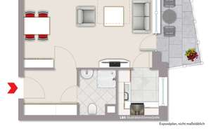 Charmante 1-Zimmer-Wohnung mit Balkon nahe dem Schillerpark – Die vollständige Adresse der Immobilie erhältst du vom Anbieter., 13407 Reinickendorf (Ortsteil), Berlin – Vorschaubild 12