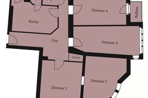 Vermietete 4-Zimmer-Wohnung mit Balkon fußläufig zum Lietzensee – Die vollständige Adresse der Immobilie erhältst du vom Anbieter., 14057 Charlottenburg, Berlin – Vorschaubild 8