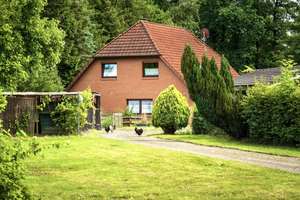 Großes Einfamilienhaus mit über 3000m² Grundstück im Grünen – Die vollständige Adresse der Immobilie erhältst du vom Anbieter., 27449 Kutenholz – Vorschaubild 1