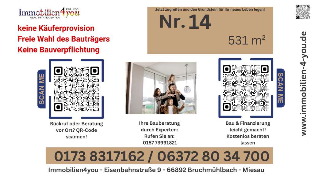 Traumgrundstücke im Bexbach