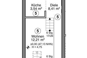 Luxuriöse Loft-Maisonette mit eigenem Eingang, Stellplatz, Sonnenbalkon & Stadthausgefühl – 51145 Eil, Köln – Vorschaubild 20