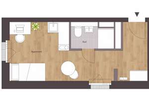 Urban & Modern - Studentenwohnung in Nürnberg – Bahnhofstraße 43, 90402 Marienvorstadt, Nürnberg – Vorschaubild 13
