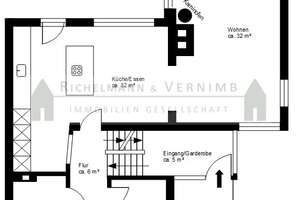 Courtagefrei: Familienfreundl. Reihenendhaus mit großem Grundstück direkt am Waldrand – Die vollständige Adresse der Immobilie erhältst du vom Anbieter., 22587 Sülldorf, Hamburg – Vorschaubild 12