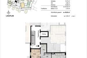 EXKLUSIVER ERSTBEZUG: Attraktive lichtdurchflutete 3-Zimmer-Wohnung mit Balkon – Truderingerstraße 86c, 81673 Josephsburg, München – Vorschaubild 11