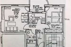 2-Zimmer-Wohnung mit Balkon & Garage in Hollerstaude zu verkaufen