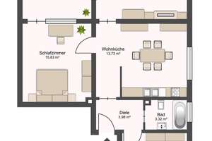 Lichtdurchflutete 3-Zimmer-Wohnung mit Balkon und Stellplatz in Mühlheim am Main – Die vollständige Adresse der Immobilie erhältst du vom Anbieter., 63165 Mühlheim am Main – Vorschaubild 20