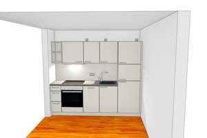 Luxussaniertes Denkmal  2-Raum-Wohnung - Einbauküche, Balkon, Parkett, CAT-7-Netzwerk, Abstellraum – Fürstenstraße 60, 9130 Sonnenberg, Chemnitz – Vorschaubild 5