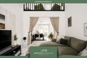 Besonderes Wohngefühl in Bockum: 119 m² Altbau-Maisonette mit Galerie und Balkon