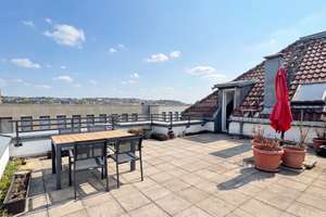 Zentral in Stgt-West: Attraktive DG-Maisonette mit großer Dachterrasse