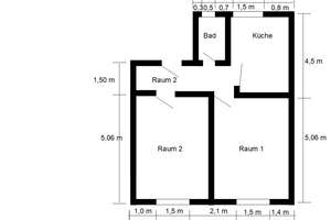 moderne 2 Zi-Whg. - Besichtigung auf Anfrage - – Am Gleise 40, 20539 Veddel, Hamburg – Vorschaubild 10