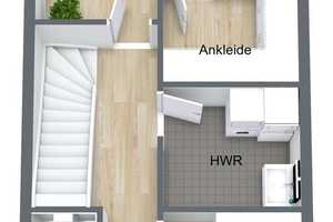 Energiesparendes familienfreundliches Reihenmittelhaus mit Carport – Würzburg – Vorschaubild 16