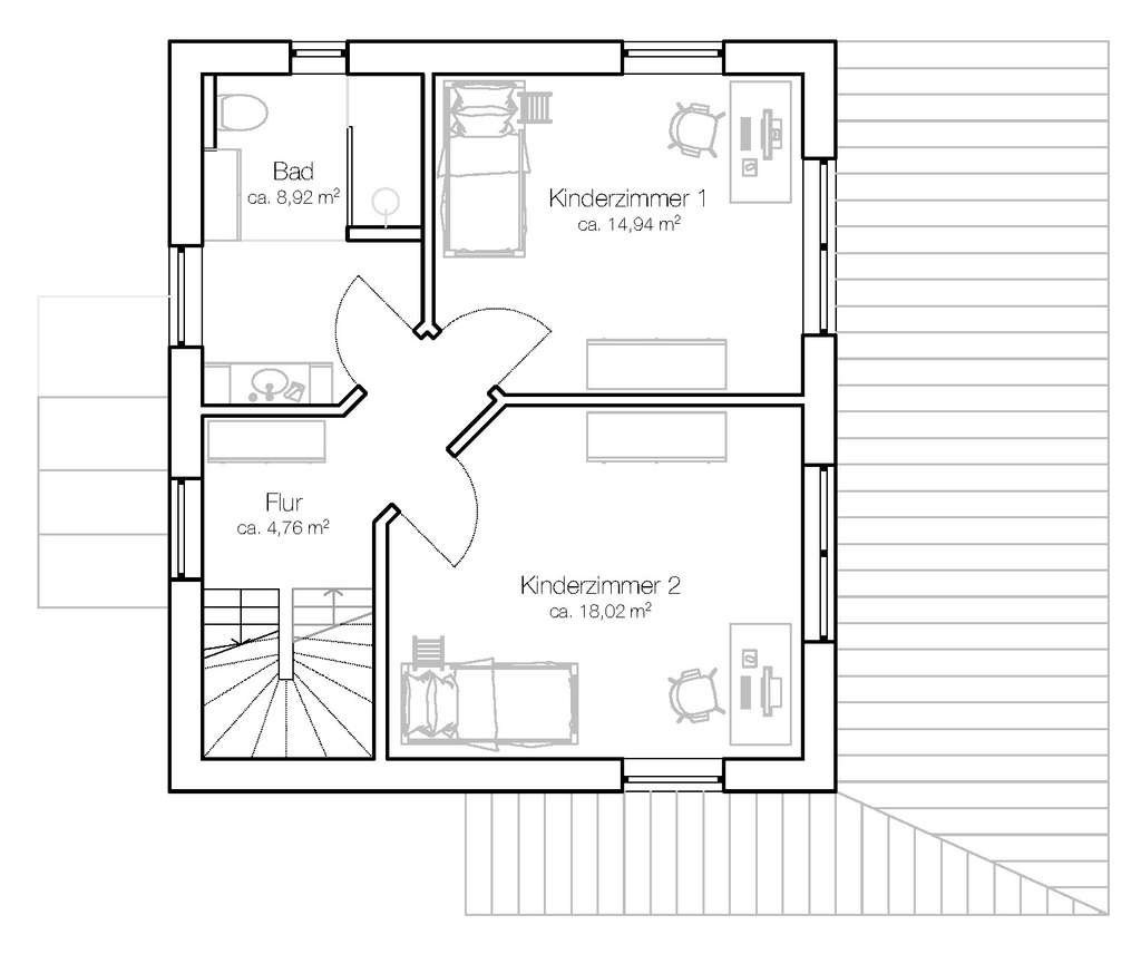 Immobilie in Emmering - Traumhaus für Familien, große Terrasse und eingewachsener Garten  auf Erbpacht - Bild 1