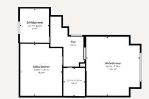 2 Zimmer-Apartment in der Nähe des Saarbrücker Schlosses – Die vollständige Adresse der Immobilie erhältst du vom Anbieter., 66117 Alt-Saarbrücken, Saarbrücken – Vorschaubild 6