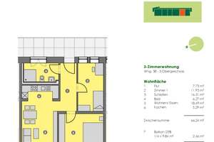 Badwiesen 2030 – hier wird das Wohnen von morgen schon heute gelebt. – Die vollständige Adresse der Immobilie erhältst du vom Anbieter., 73230 Kirchheim unter Teck – Vorschaubild 2