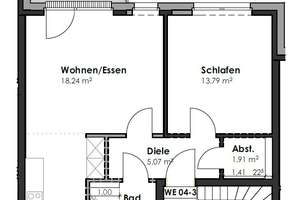 Modernisierte 2-Zimmer-Erdgeschoss-Wohnung mit WBS für 1 Person – Im großen Esch 3, 46325 Borken – Vorschaubild 7