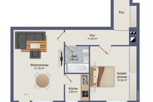 Modernes Ambiente, lichtdurchflutet und hochwertig renoviert: 2-Zimmer-Wohnung in München-Moosach! – Die vollständige Adresse der Immobilie erhältst du vom Anbieter., 80992 Alt-Moosach, München – Vorschaubild 25