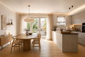 Besondere Neubau-Wohnung mit Balkon & hochwertiger Küche + TG