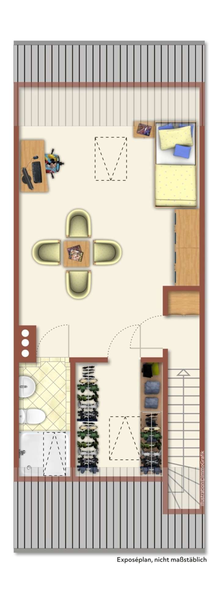 Grundriss Dachgeschoss