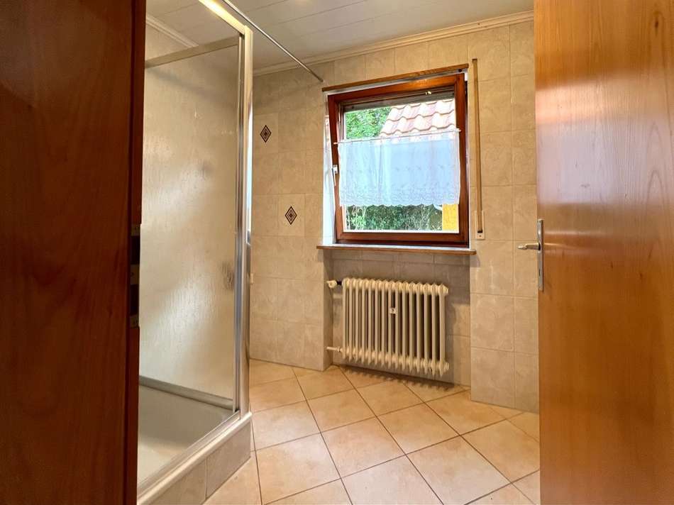 Duschbad im Erdgeschoss