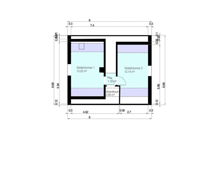 Grundriss Dachgeschoss