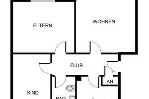 Wunderschöner Ausblick ins Grüne - Frisch renovierte 3,5 Zimmer Wohnung – Heidstrang 18, 44328 Alt-Scharnhorst, Dortmund – Vorschaubild 8