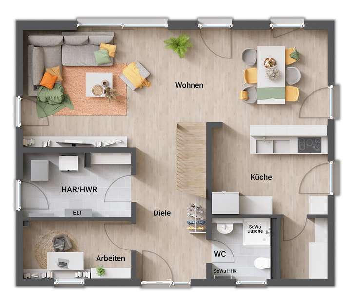 Grundrissvariante 10 EG