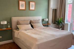 Charmante 2-Zimmer-Altbauwohnung mit Balkon und Gartennutzung – ab 01.10. – Die vollständige Adresse der Immobilie erhältst du vom Anbieter., 23558 Sankt Lorenz Süd, Lübeck – Vorschaubild 3