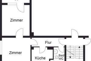 Helle 2-Zimmerwohnung – Karl-Schurz-Str. 6, 38112 Veltenhof-Rühme, Braunschweig – Vorschaubild 8