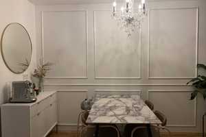 [Möbeliert] Stilvolle, neuwertige 2-Zimmer-Wohnung mit lux. Innenausstattung mit Balkon und EBK – München – Vorschaubild 5