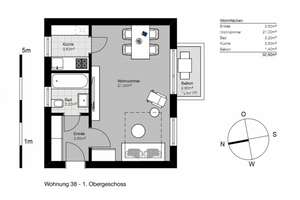 Provisionsfrei 1-Zimmer-Eigentumswohnung mit Balkon in Berlin-Wilmersdorf – Bayerische Straße 25A, 10707 Wilmersdorf, Berlin – Vorschaubild 3