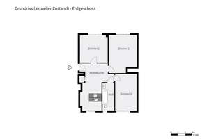 Drei separat begehbare Zimmer und großzügige Wohnküche – Die vollständige Adresse der Immobilie erhältst du vom Anbieter., 12159 Schöneberg, Berlin – Vorschaubild 12