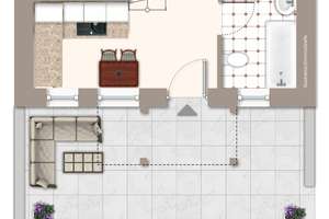 Haus im Haus: einzigartige Maisonettewohnung mit Balkon und Hofterrasse - anschauen lohnt sich! – Die vollständige Adresse der Immobilie erhältst du vom Anbieter., 75173 Südweststadt, Pforzheim – Vorschaubild 11