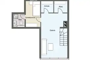 Lichtdurchflutete Maisonettewohnung mit Dachterrasse im beliebten Waldstraßenviertel – Leipzig – Vorschaubild 7