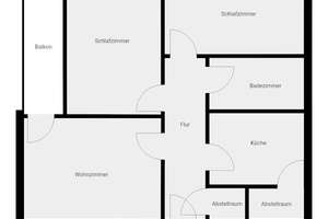 Gepflegte 3-Zimmer-Wohnung mit Balkon und viel Platz! – Liepmannstraße 12, 30453 Limmer, Hannover – Vorschaubild 9