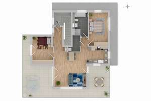 Neu in Karlshorst: 3-Zimmer-Penthouse-Wohnung – Neuwieder Str. 80, 10318 Karlshorst, Berlin – Vorschaubild 3