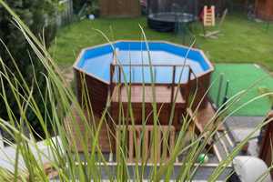 Ländlicher Charme trifft Stadtnähe: Großzügiges Reiheneckhaus mit traumhaftem Blick, Garten und Pool – Am Grauen Stein 10, 35519 Wetteraukreis – Vorschaubild 1