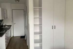 Moderne, möblierte Einzimmer-Wohnung mit Balkon und EBK – Die vollständige Adresse der Immobilie erhältst du vom Anbieter., 38100 Innenstadt, Braunschweig – Vorschaubild 8