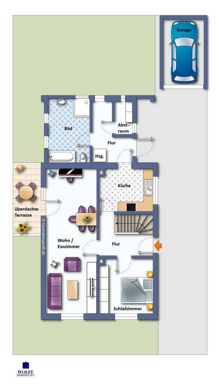 EFH EG - nicht maßstabsgetreu