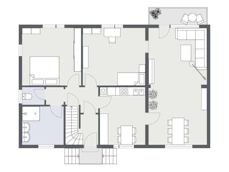 Grundriss EG