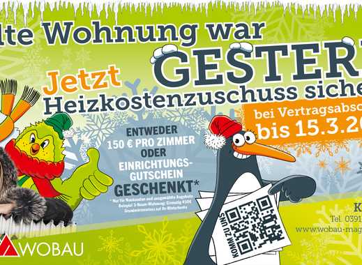 ***Winteraktion*** 3-Raumwohnung mit Balkon in Stadtfeld-West