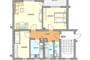 3-Zimmer-Wohnung in Stuttgart-Münster – Die vollständige Adresse der Immobilie erhältst du vom Anbieter., 70376 Münster, Stuttgart – Vorschaubild 2