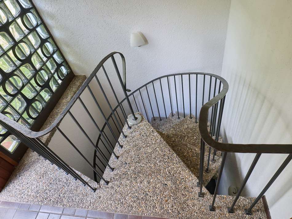 Treppe im Erdgeschoss
